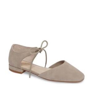 Seychelles Prospect Ankle Wrap Beige Flat